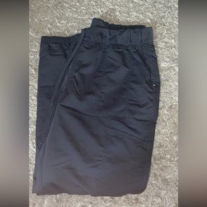 Grey jogger scrub bottoms